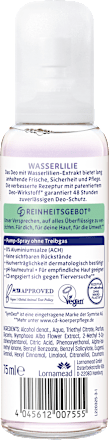 Deo Zerstäuber Wasserlilie 48h, 75 ml