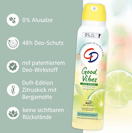 Good Vibes deodorantspray, 150 ml