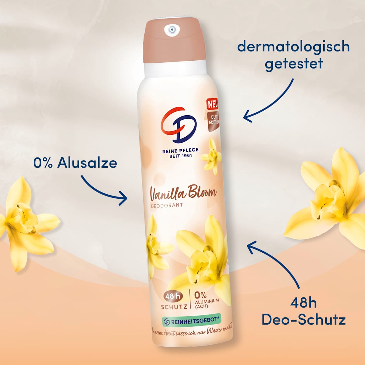 CD Deospray Vanilla Bloom, 150 ml