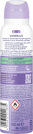 Deospray Wasserlilie, 150 ml