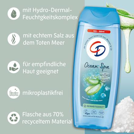 Duschgel Ocean Spa, 300 ml
