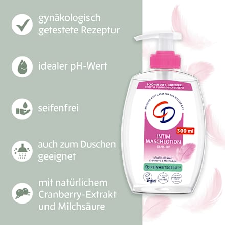 Intimpflege Waschlotion, 300 ml