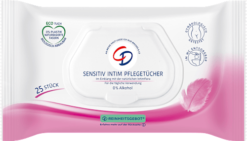 Intimpflegetücher Sensitiv, 25 St