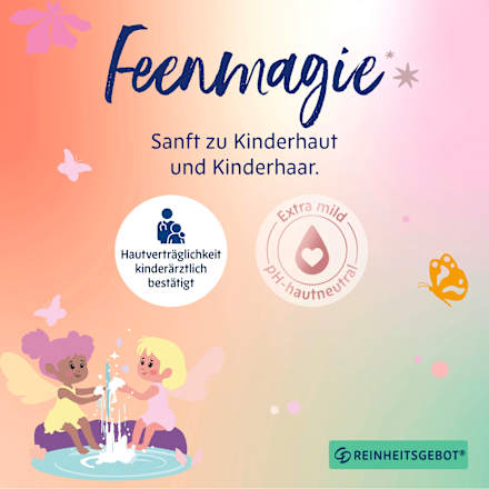 Kinder Duschgel, Shampoo & Spülung 3in1 Mädchen, Feenmagie, 250 ml CD