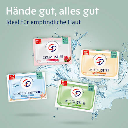 mildes Seifenstück mit Avocado, 100 g