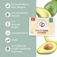 milde zeep met avocado, 100 g