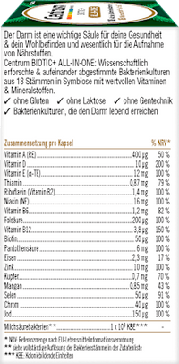 Biotic+ All in One Kapseln 30 St, 8 g