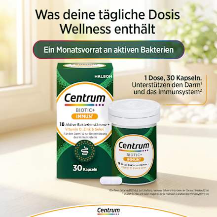 Biotic+ Immun Kapseln 30 St, 7 g