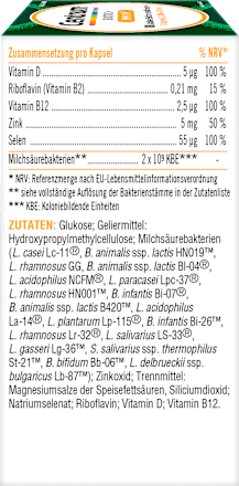 Biotic+ Immun Kapseln 30 St, 7 g