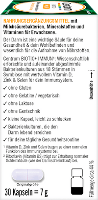 Biotic+ Immun Kapseln 30 St, 7 g
