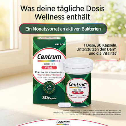Biotic+ Vital Kapseln 30 St, 7 g