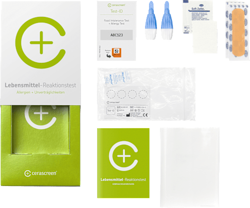 Lebensmittel-Reaktionstest, 1 St
