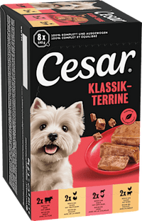 Nassfutter Hund Klassiker Selektion Multipack (8x150 g), 1,2 kg