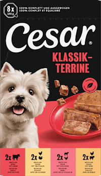 Nassfutter Hund Klassiker Selektion Multipack (8x150 g), 1,2 kg