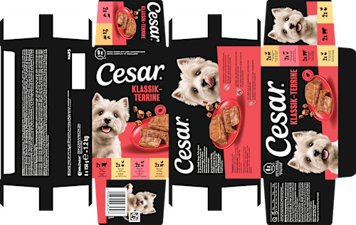 Nassfutter Hund Klassiker Selektion Multipack (8x150 g), 1,2 kg