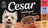 Nassfutter Hund Landküche Vielfalt in Sauce, Multipack (8x150 g), 1,2 kg
