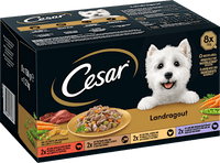 Natvoer voor honden Country Kitchen Variatie in Saus, Multipack (8x150 g), 1,2 kg