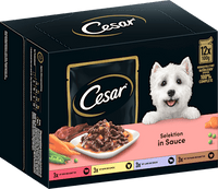 Nassfutter Hund Selektion in Sauce, Multipack (12x100 g), 1,2 kg