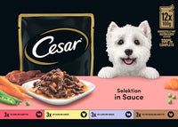 Natvoer voor honden in saus, multipack (12x100 g), 1,2 kg
