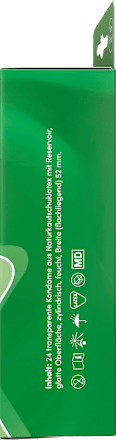 Kondome Classic Natur, Breite 52mm, 24 St