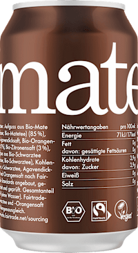 Erfrischungsgetränk, Mate, 0,33 l EINWEG