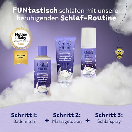 Baby Badezusatz Beruhigende Bademilch Schlummerzeit, 250 ml