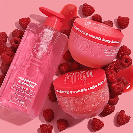 Körperbutter Raspberry & Vanilla, 265 g