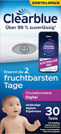 Ovulationstest Digital 30 Tests, 30 St