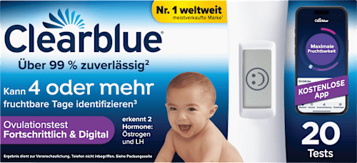 Ovulationstest Fortschrittlich & Digital, 20 St