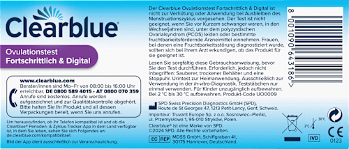 Ovulationstest Fortschrittlich & Digital, 20 St