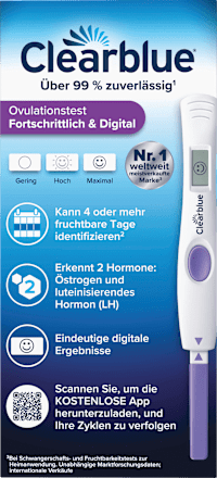 Ovulationstest Fortschrittlich & Digital, 30 St