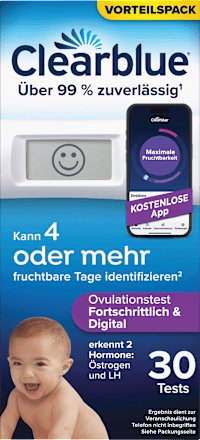 Ovulationstest Fortschrittlich & Digital, 30 St