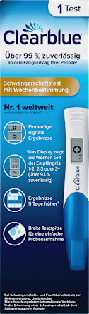Zwangerschapstest met digitale weekweergave, 1 stuk