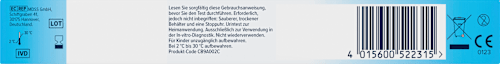 Schwangerschaftstest Anzeige der Wochen digital, 1 St