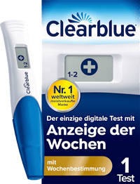 Schwangerschaftstest Anzeige der Wochen digital, 1 St