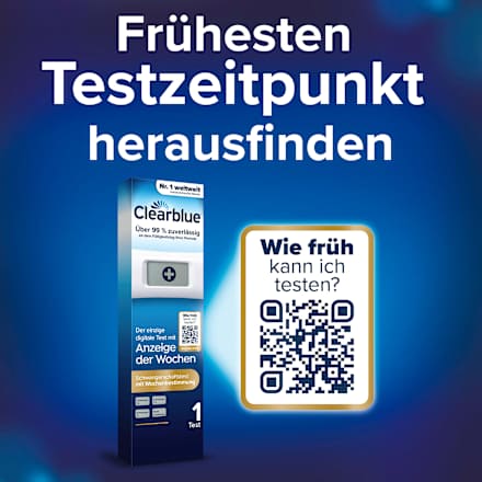 Zwangerschapstest met digitale weekweergave, 1 stuk