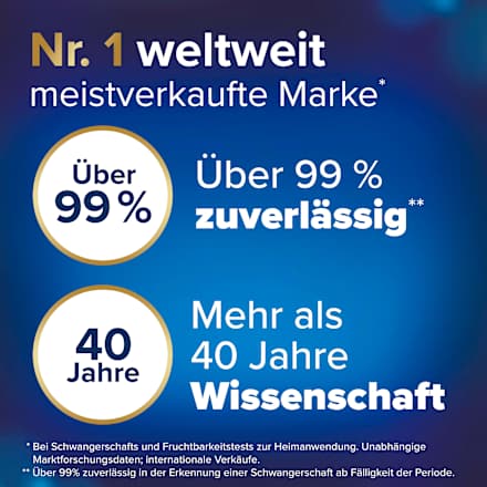 Zwangerschapstest met digitale weekweergave, 1 stuk