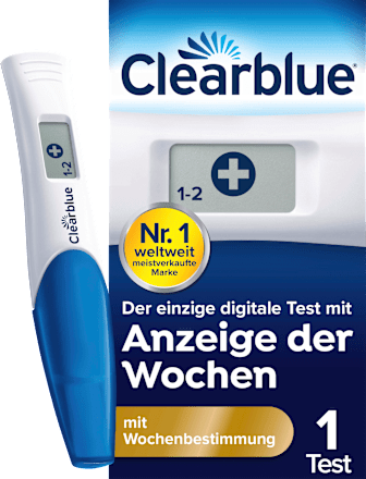 Zwangerschapstest met digitale weekweergave, 1 stuk