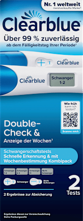 Schwangerschaftstest Double Check, 2 St