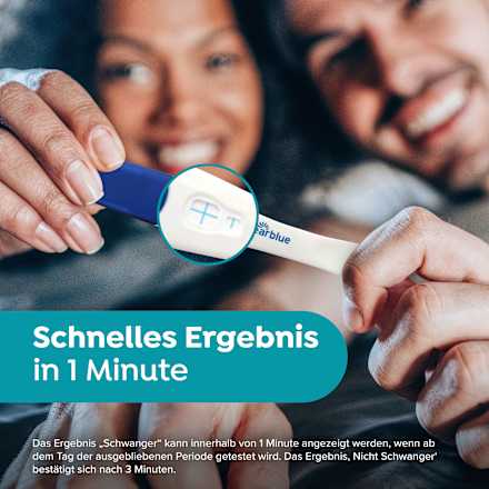 Schwangerschaftstest Schnell - ab 1 Minute, 1 St