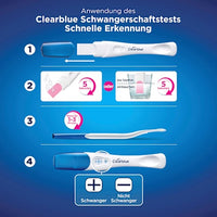 Schwangerschaftstest Schnelle Erkennung 1 Min, 2 St Clearblue