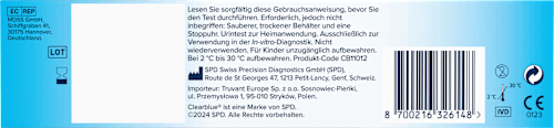 Zwangerschapstest Snelle Detectie 1 Min, 5 Stuks