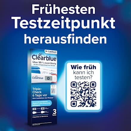 Schwangerschaftstest Triple Check Ultra Früh 3 Tests, 3 St