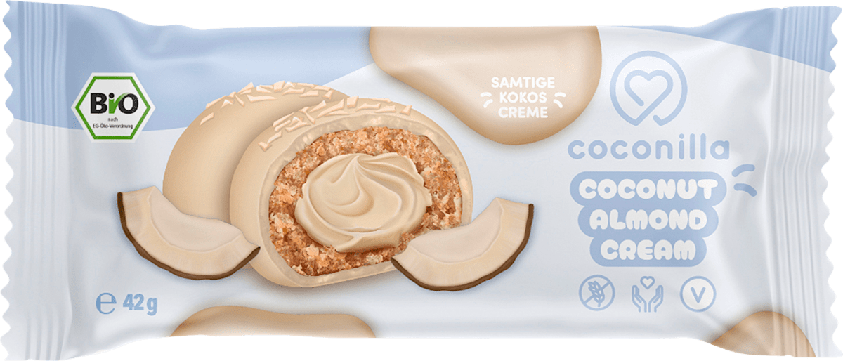 coconilla Cookie Bites Coconut Almond Cream, 42 g