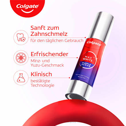 Bleaching Purple Serum Max White, 40 ml Colgate