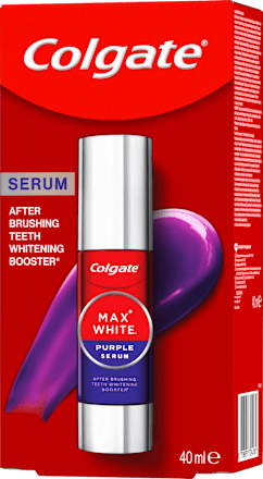 Bleaching Purple Serum Max White, 40 ml Colgate