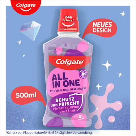 Mundspülung All in One, 500 ml