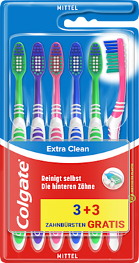 Zahnbürste Extra Clean medium, 6 St
