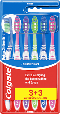Zahnbürste Extra Clean medium, 6 St
