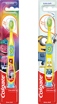 Zahnbürste Kinder Minions/Trolls, 2-6 Jahren extra soft, 1 St
